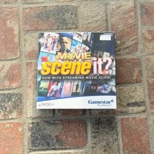 Gamestar Movie Scene It Board Game OS Blue Streaming Trivia Cinema‎ New